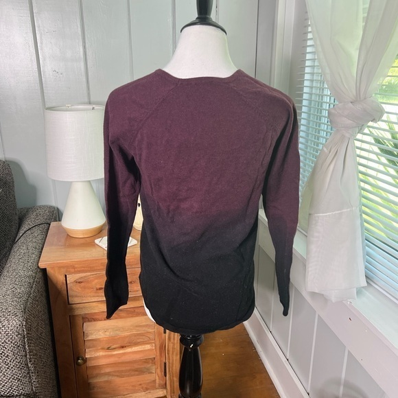 Project long sleeve ombré round neck sweater A10-30 - Picture 3 of 6